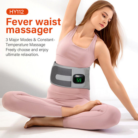 HY112 Heating Vibration Waist & Abdomen Massage Belt