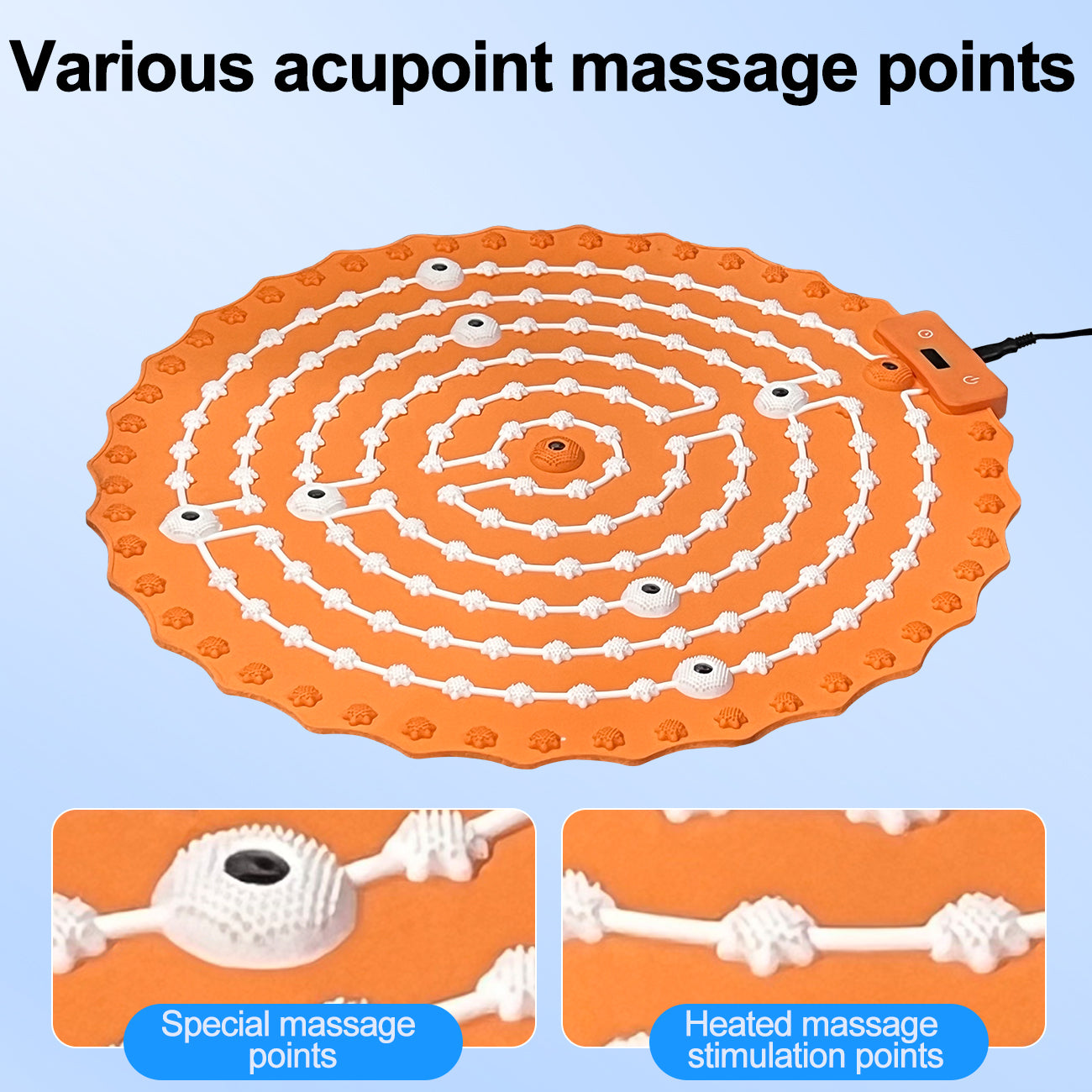 Heated Acupressure Foot Mat