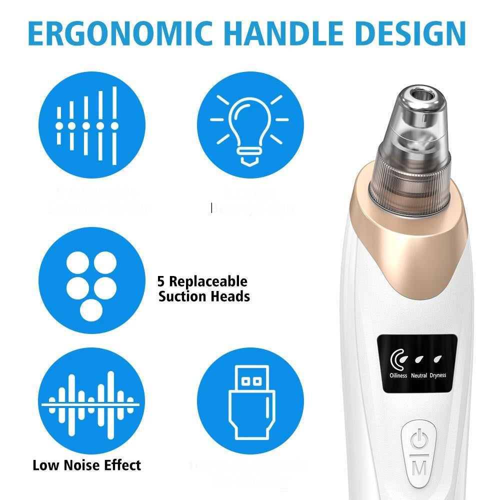 HY9 Electric Vacuum Blackhead Remover | Pore Cleaner
