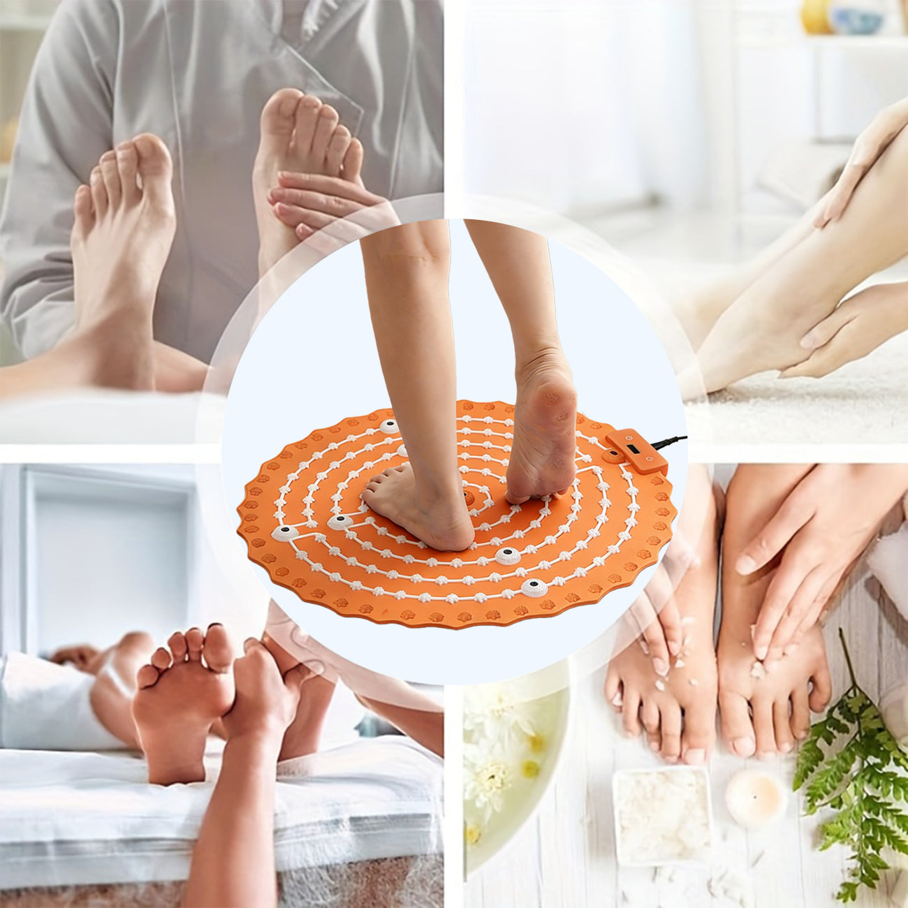 Heated Acupressure Foot Mat