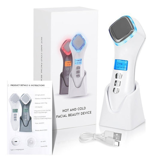 HY28 Hot & Cold Facial Beauty Massager