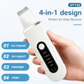HY102 4-in-1 Ultrasonic Skin Scrubber