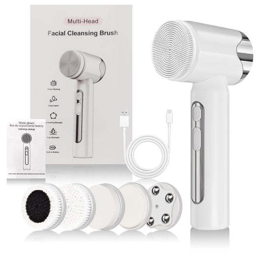HY115 Electric Rotating Silicone Facial Cleansing Brush