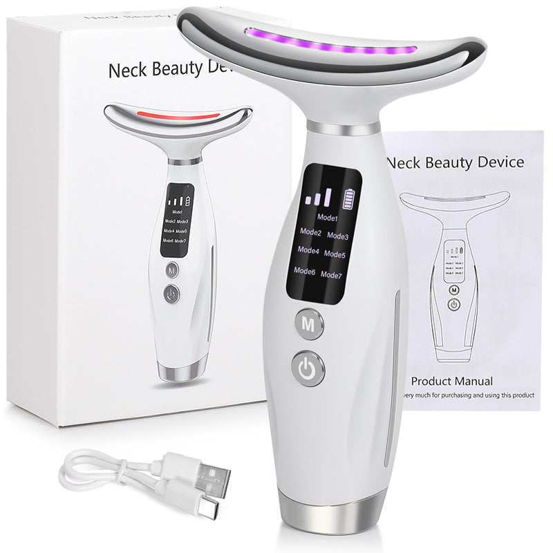 HY69 7-in-1 Radiant Glow Handheld Facial Toning & LED Device