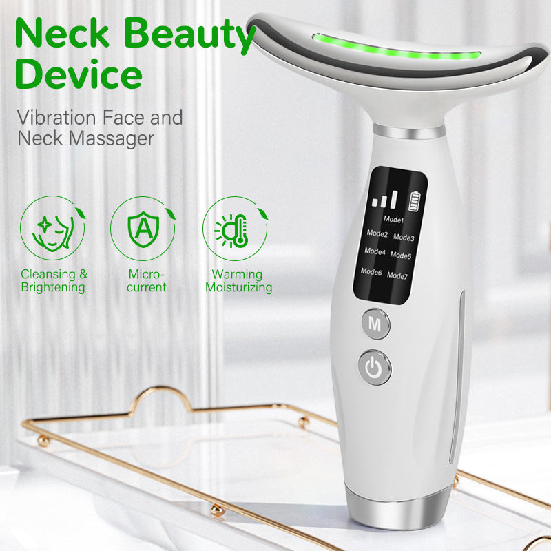 HY69 7-in-1 Radiant Glow Handheld Facial Toning & LED Device