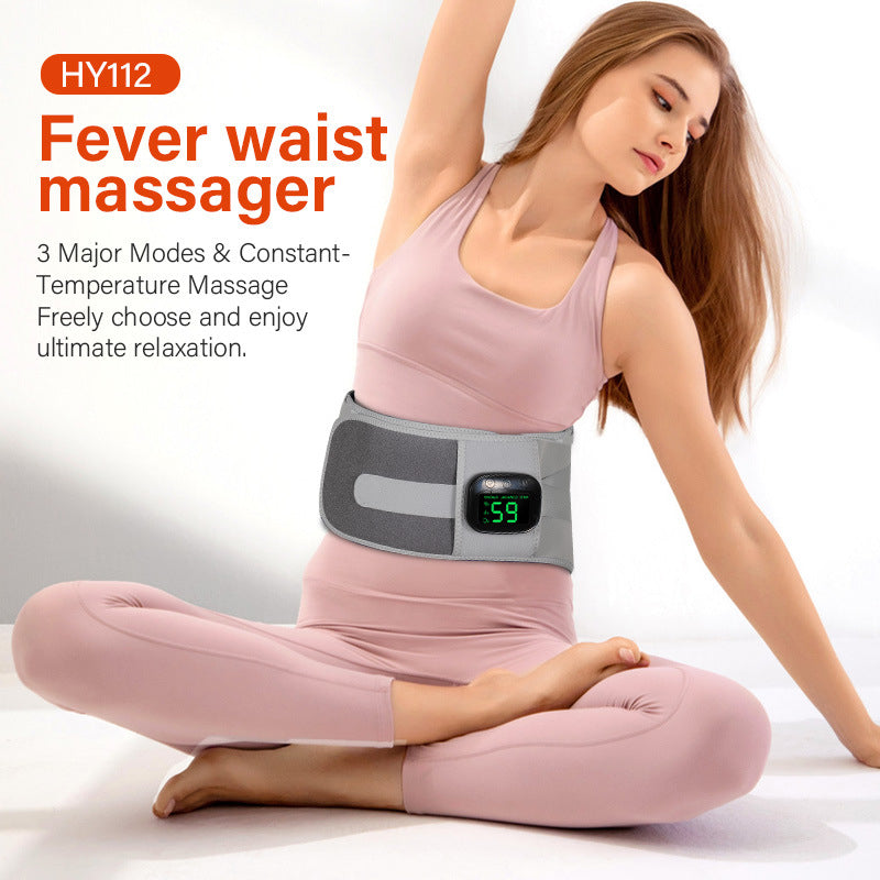 HY112 Heating Vibration Waist & Abdomen Massage Belt