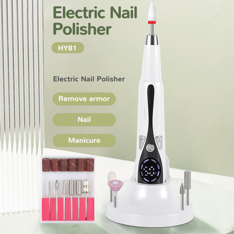 HY81 Rechargeable Electric Nail Polisher