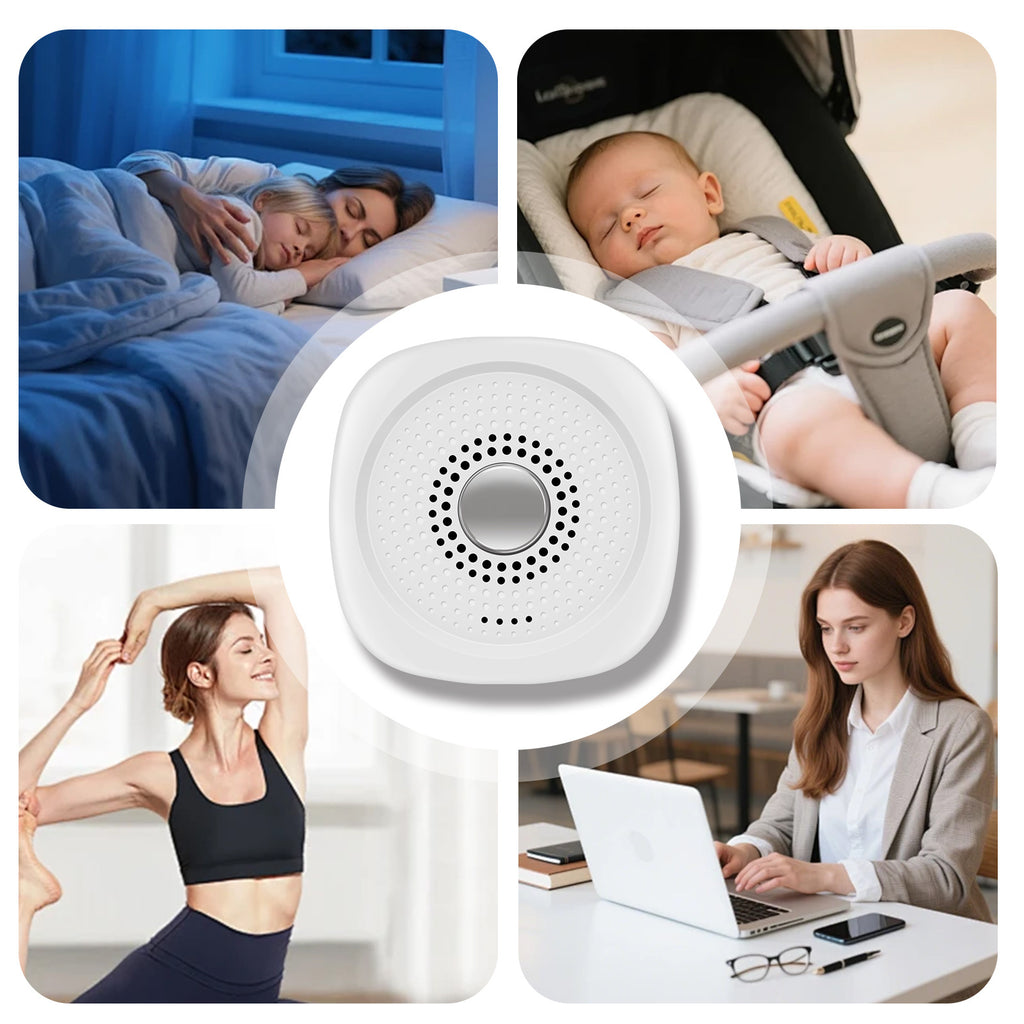 HY126 Portable White Noise Machine | 8 Soothing Sleep Sounds