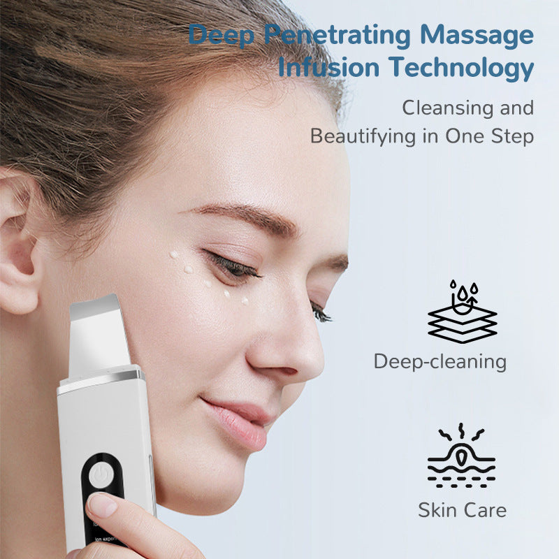 HY102 4-in-1 Ultrasonic Skin Scrubber
