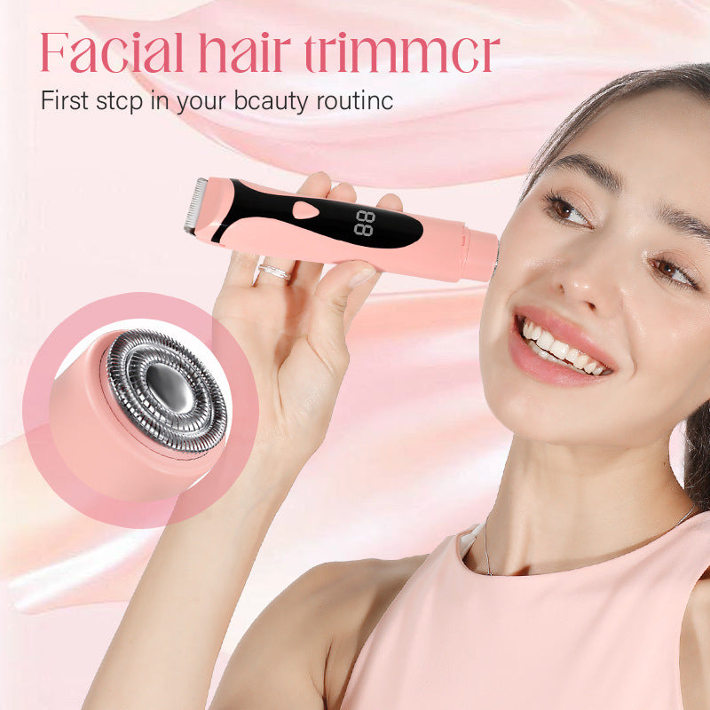 HY96 2-in-1 Double Head Electric Body Shaver