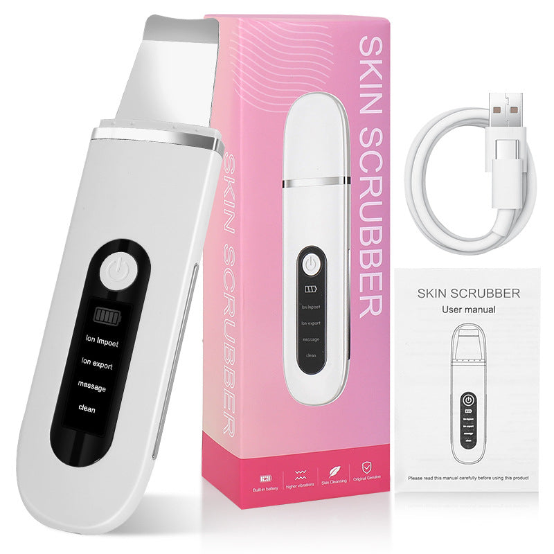 HY102 4-in-1 Ultrasonic Skin Scrubber