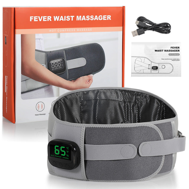 HY112 Heating Vibration Waist & Abdomen Massage Belt