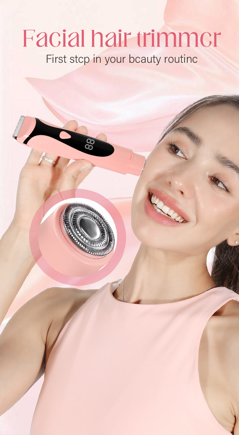 HY96 2-in-1 Double Head Electric Body Shaver