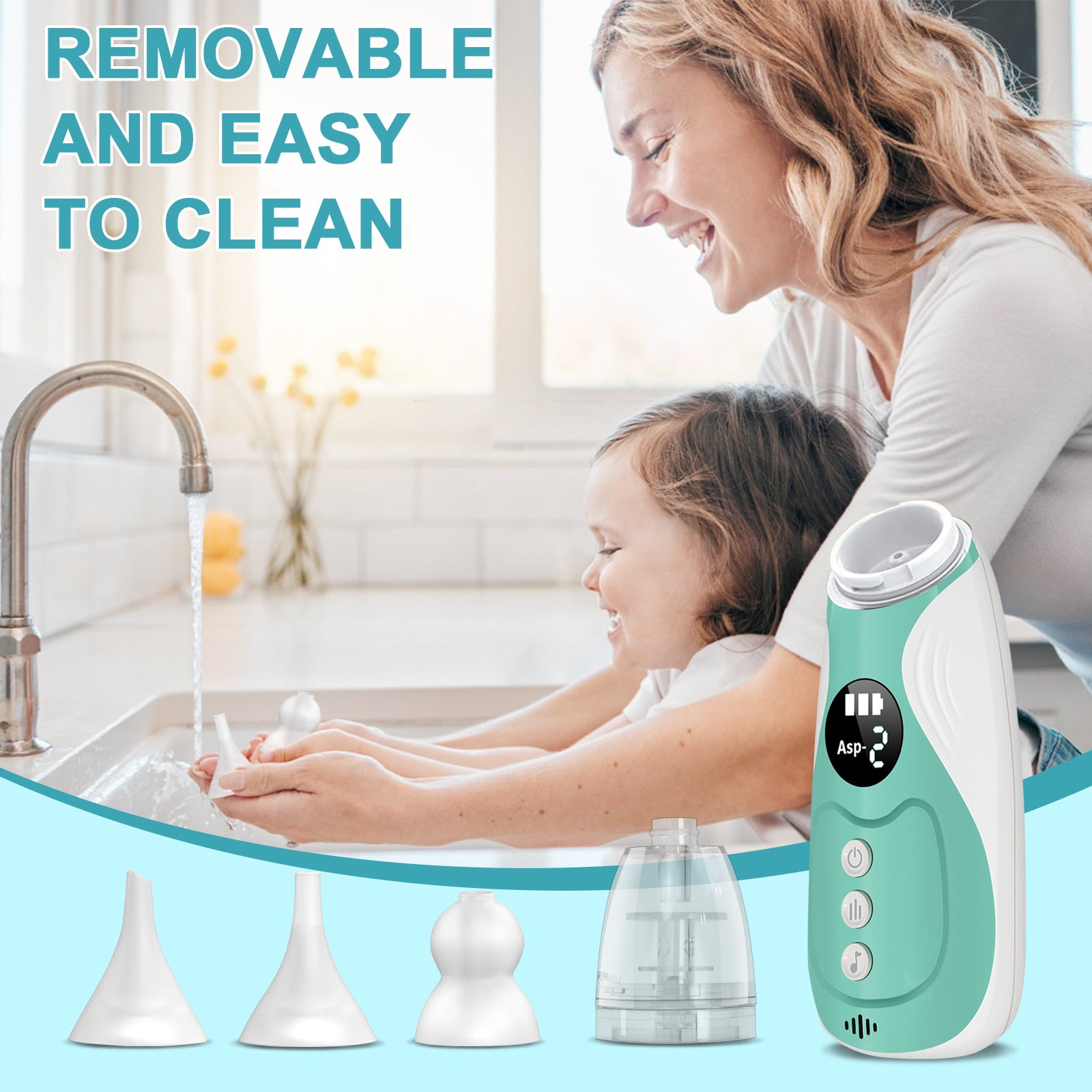 HY123 Portable Electric Baby Nasal Aspirator