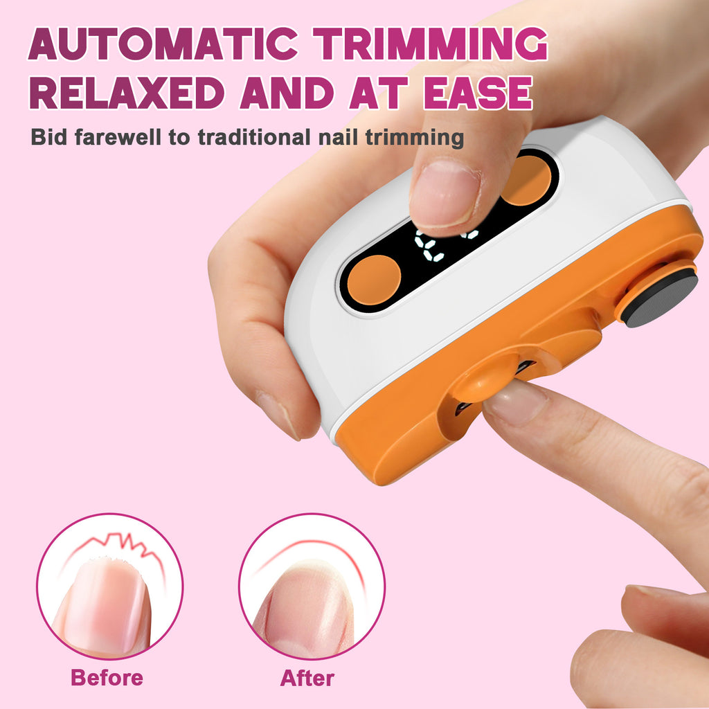 HY117 Automatic Electric Nail Trimmer & Polisher
