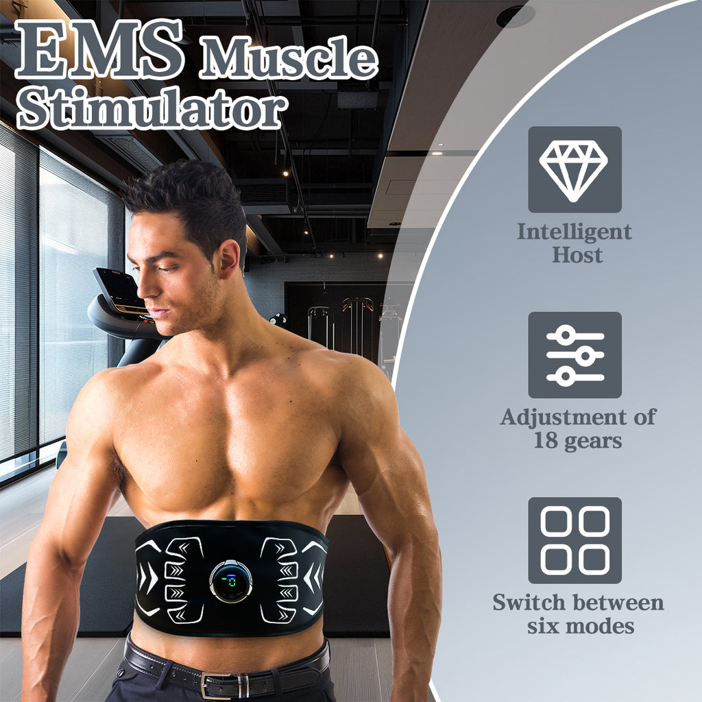 Pro Smart EMS TENS abdominal muscle trainer controller