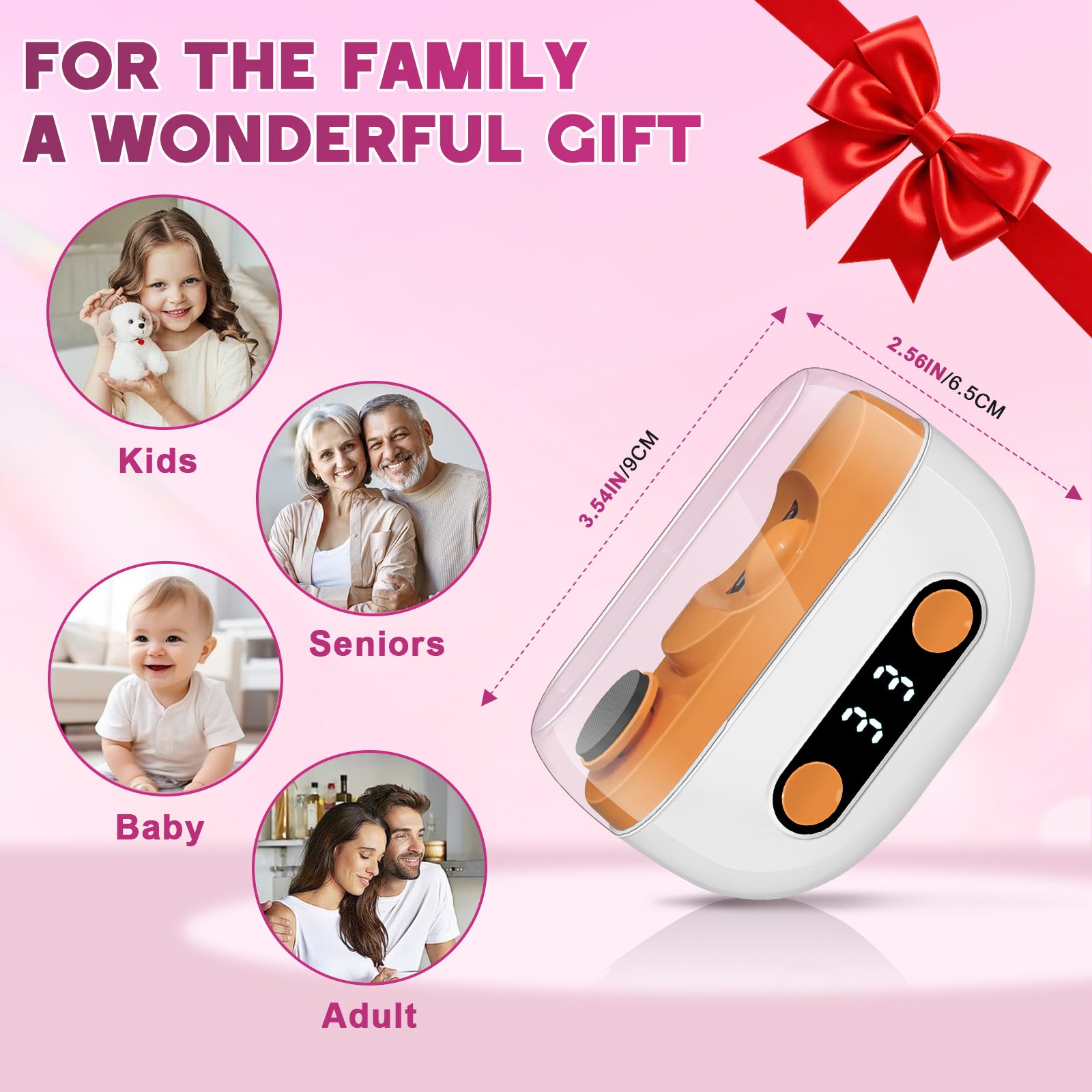 HY117 Automatic Electric Nail Trimmer & Polisher
