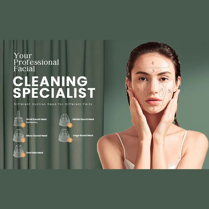 HY9 Electric Vacuum Blackhead Remover | Pore Cleaner