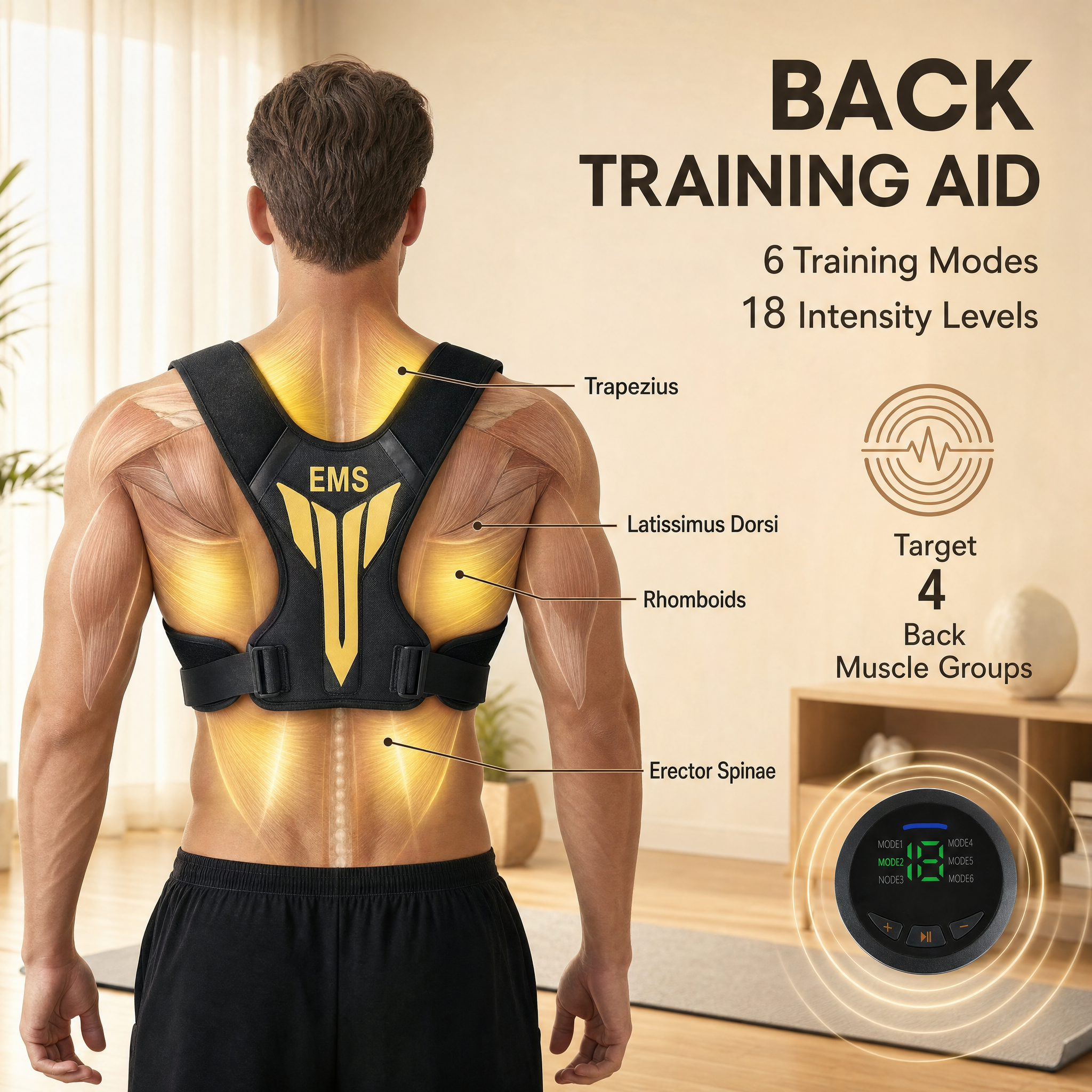 EMS Training Device for Neck & Back