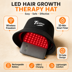 LED Photon Hair Cap – Red/Blue Light