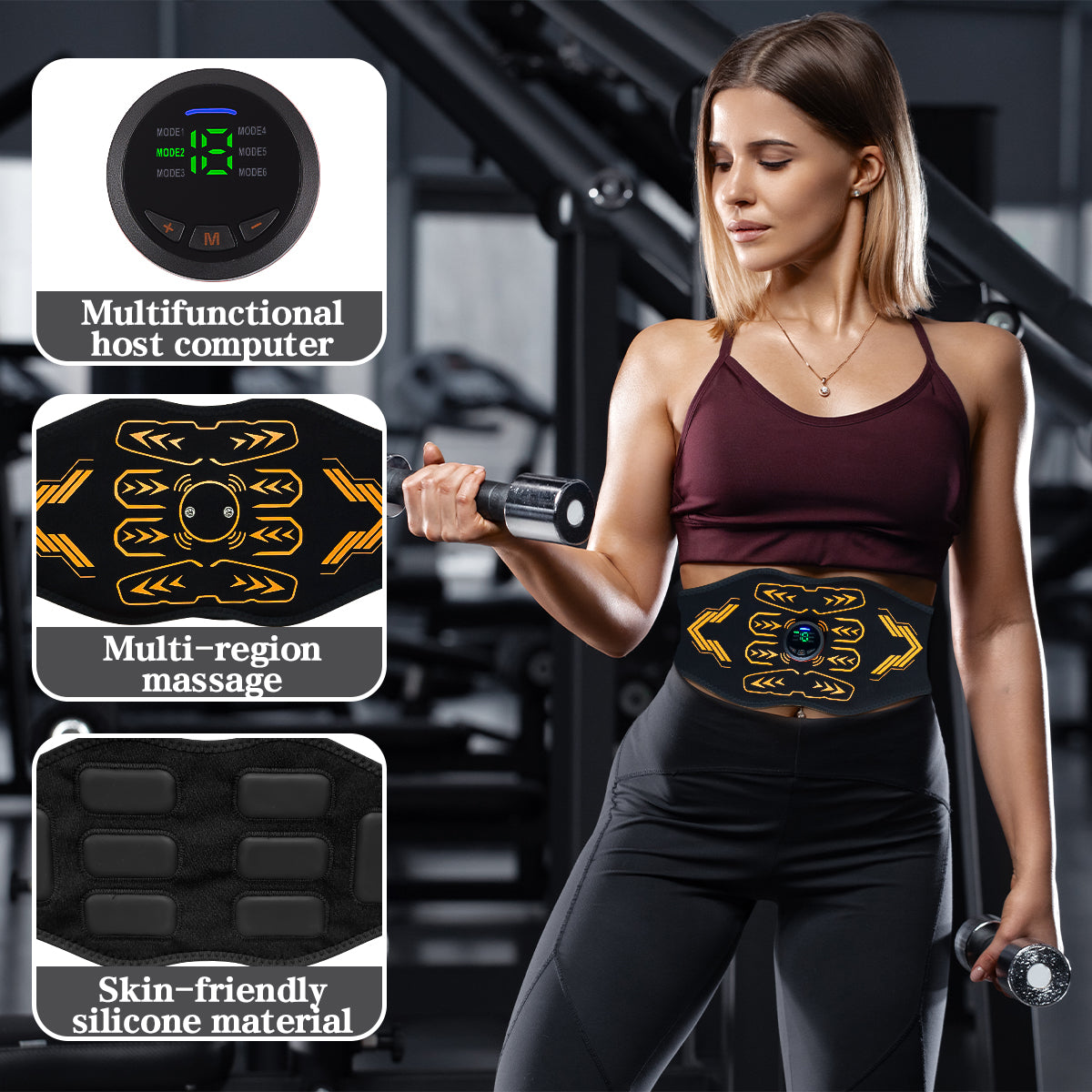EMS Muscle Stimulator Toning Belt
