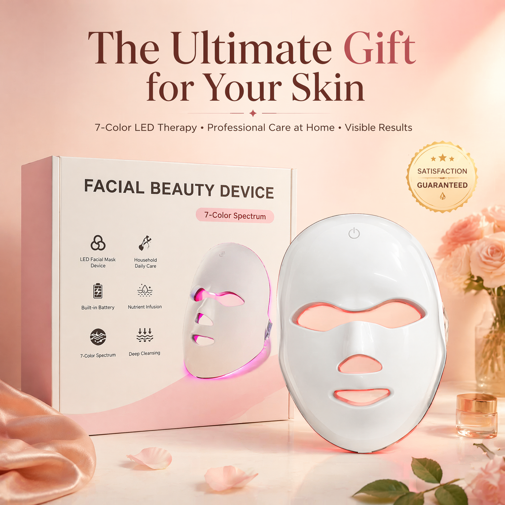 7-Color LED Mask – 7 Modes