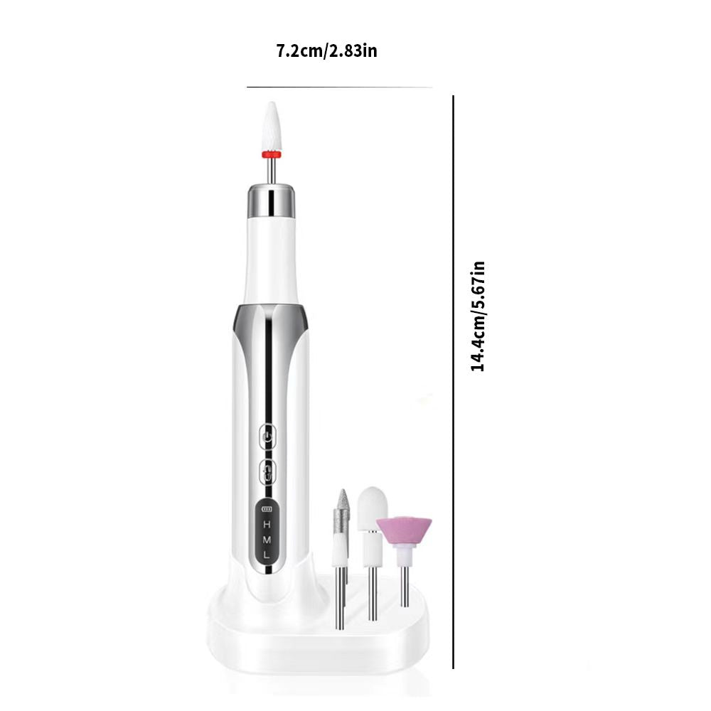 Rechargeable Electric Nail Drill Pen | Professional Home Manicure Machine