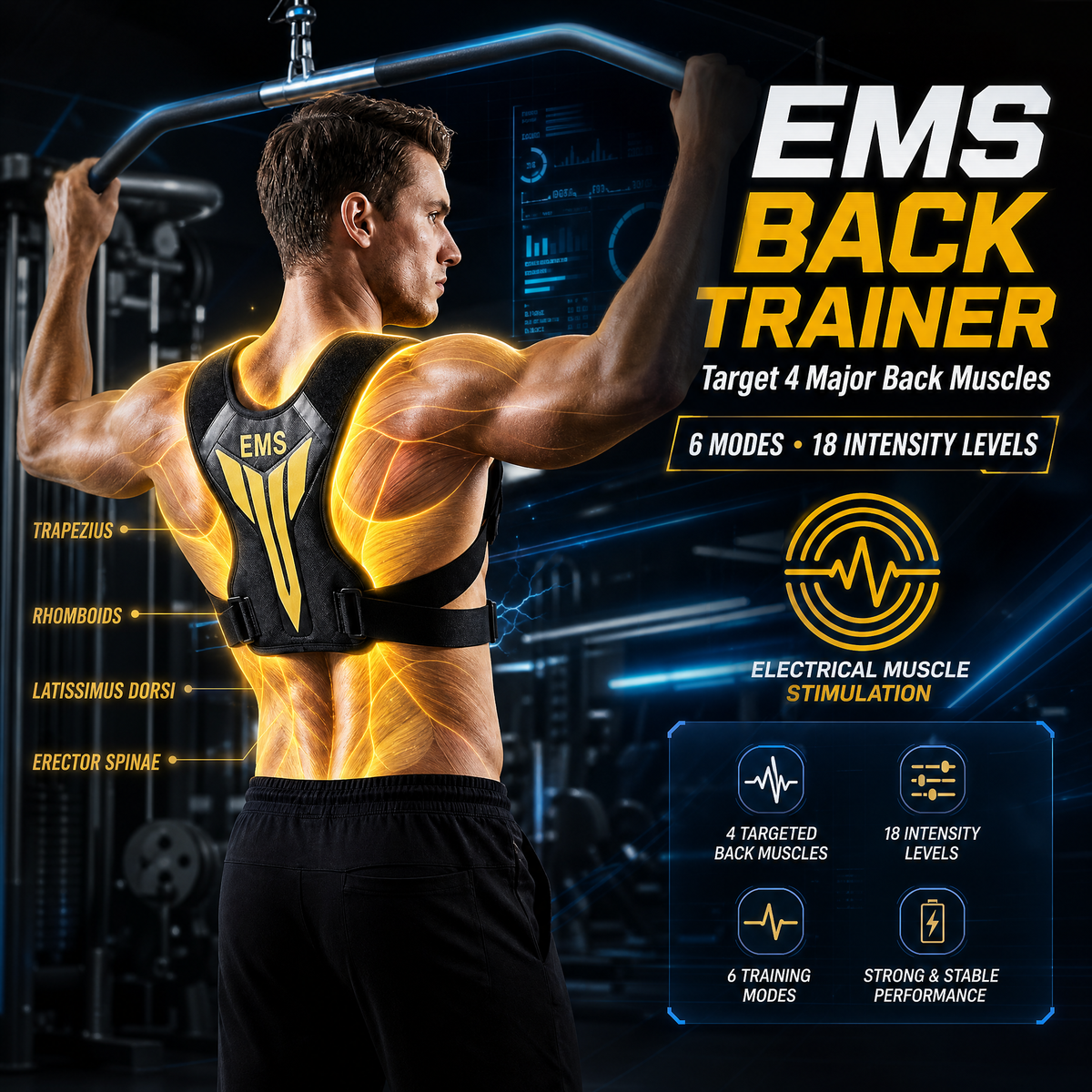 EMS Training Device for Neck & Back