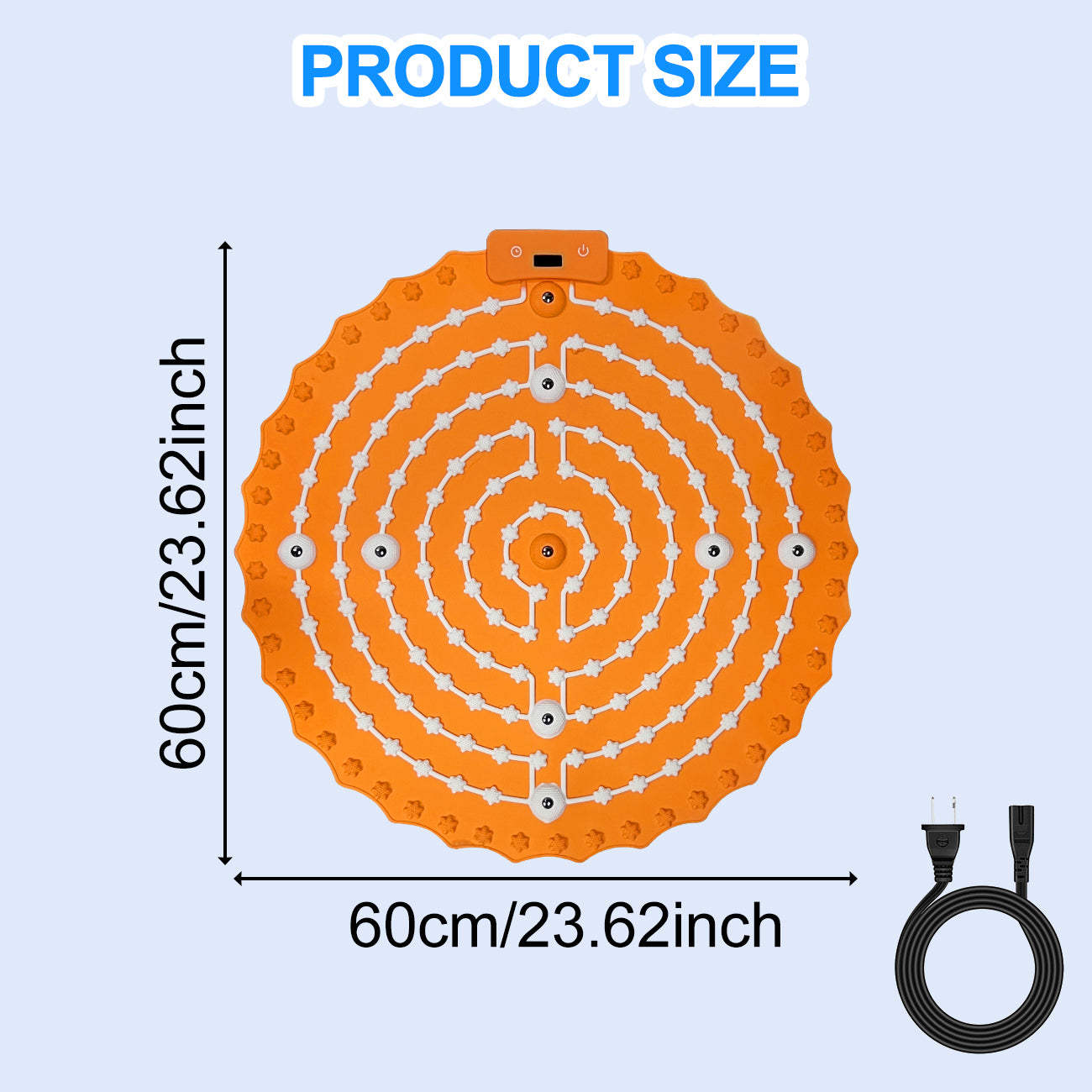 Heated Acupressure Foot Mat