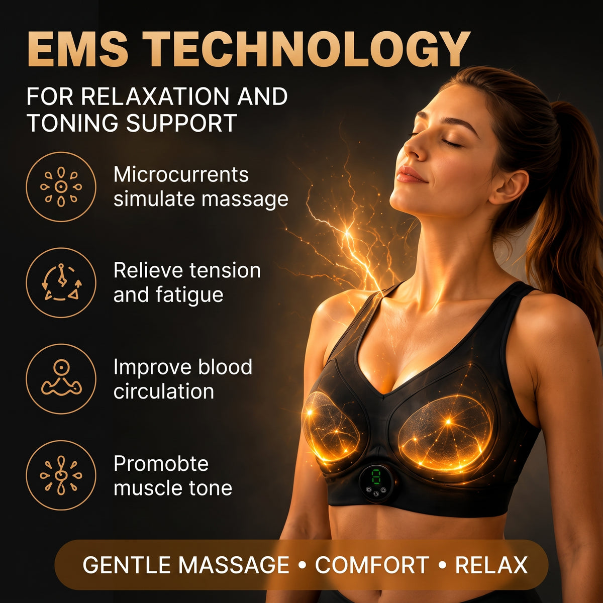 EMS Breast Stimulator Massager
