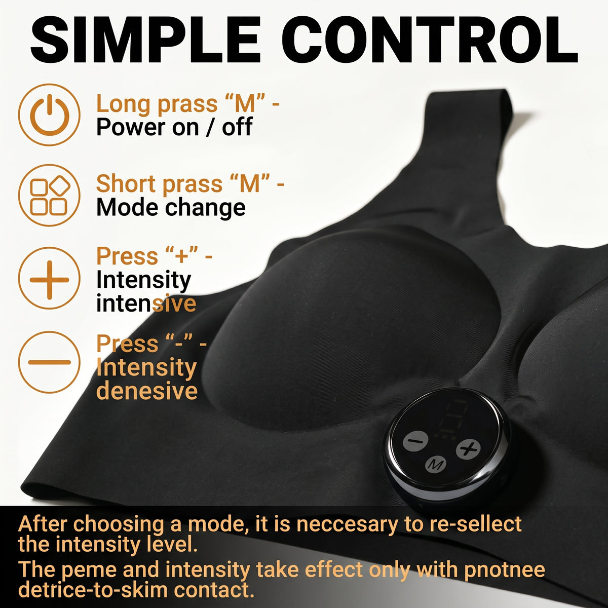 EMS Breast Stimulator Massager